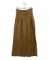 muller of yoshiokubo（ミュラーオブヨシオクボ）の古着「High Waist Pants」｜ブラウン