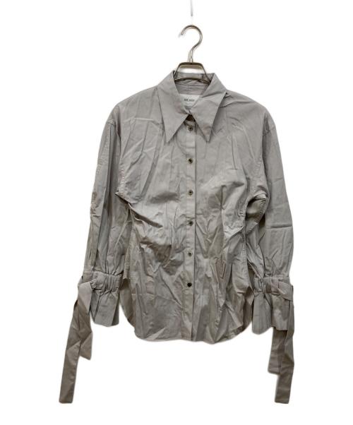 JANE SMITH（ジェーンスミス）JANE SMITH (ジェーンスミス) ブロードバルーンスリーブシャツ グレー サイズ:	SIZE 36の古着・服飾アイテム