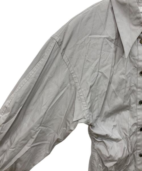JANE SMITH（ジェーンスミス）JANE SMITH (ジェーンスミス) ブロードバルーンスリーブシャツ グレー サイズ:	SIZE 36の古着・服飾アイテム