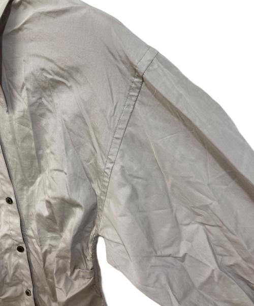 JANE SMITH（ジェーンスミス）JANE SMITH (ジェーンスミス) ブロードバルーンスリーブシャツ グレー サイズ:	SIZE 36の古着・服飾アイテム