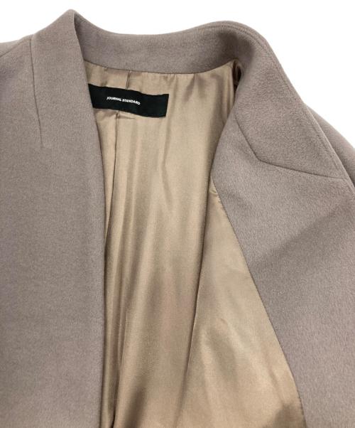 JOURNAL STANDARD（ジャーナルスタンダード）JOURNAL STANDARD (ジャーナルスタンダード) スーパー140ビーバーテーラーコート ベージュ サイズ:SIZE Sの古着・服飾アイテム