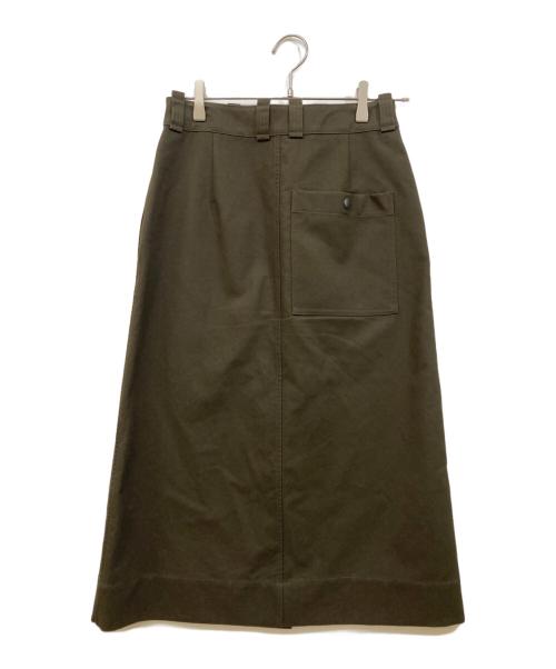 MHL（マーガレットハウエル）MHL (マーガレットハウエル) スカート カーキ サイズ:1の古着・服飾アイテム