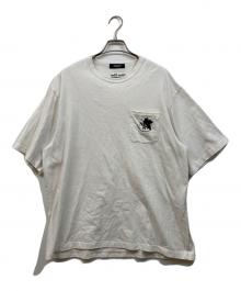 UNDERCOVER×EVANGELION（アンダーカバー×エヴァンゲリオン）の古着「S/S TEE EVA天竺エヴァロゴ刺繍 Tシャツ」｜ホワイト