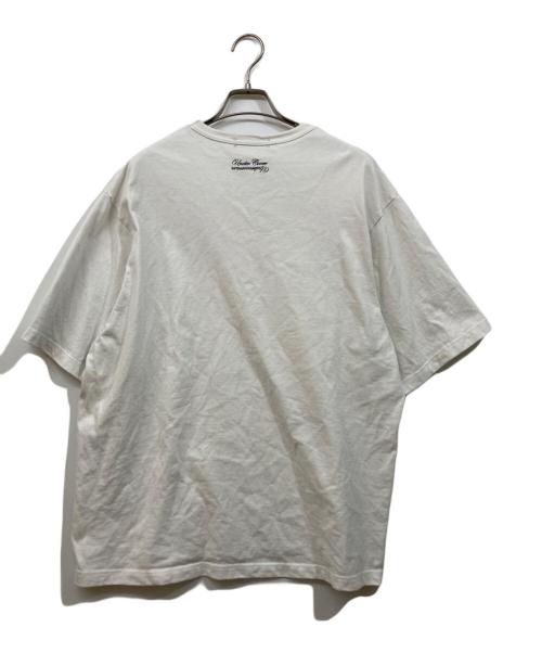 UNDERCOVER（アンダーカバー）UNDERCOVER (アンダーカバー) EVANGELION (エヴァンゲリオン) S/S TEE EVA天竺エヴァロゴ刺繍 Tシャツ ホワイト サイズ:SIZE 2の古着・服飾アイテム