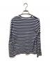 PLAY COMME des GARCONS (プレイコムデギャルソン) STRIPED L/S T-SHIRT ネイビー サイズ:SIZE M：6000円
