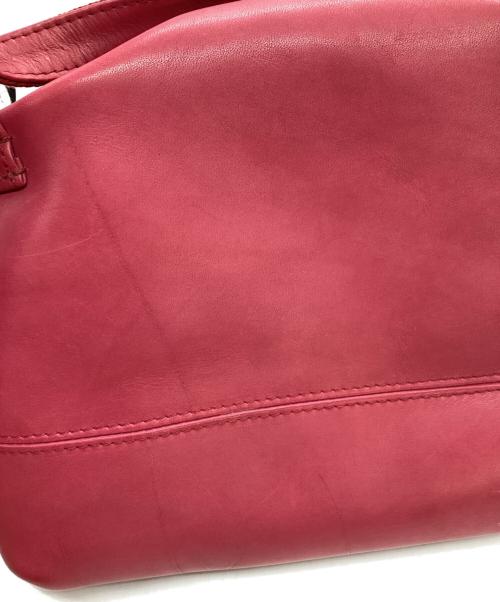 macromauro（マクロマウロ）macromauro (マクロマウロ) がま口バッグ レッドの古着・服飾アイテム
