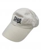 BALENCIAGAバレンシアガ）の古着「YOUR LOGO HERE CAP」｜ホワイト