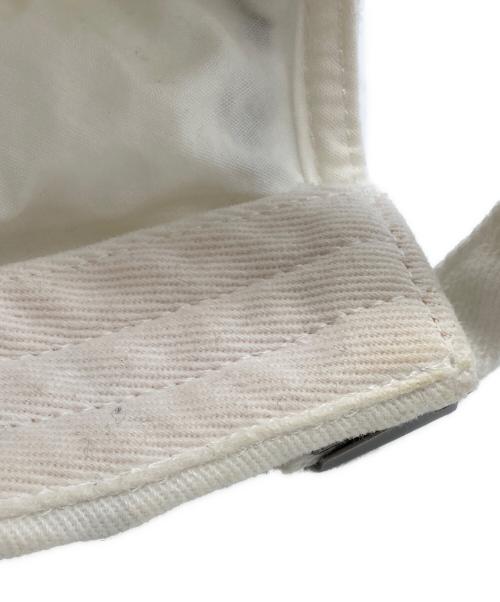 BALENCIAGA（バレンシアガ）BALENCIAGA (バレンシアガ) YOUR LOGO HERE CAP ホワイト サイズ:SIZE Lの古着・服飾アイテム