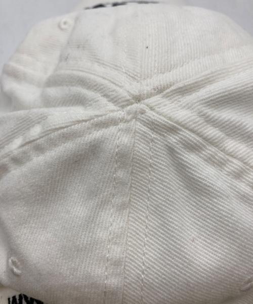 BALENCIAGA（バレンシアガ）BALENCIAGA (バレンシアガ) YOUR LOGO HERE CAP ホワイト サイズ:SIZE Lの古着・服飾アイテム