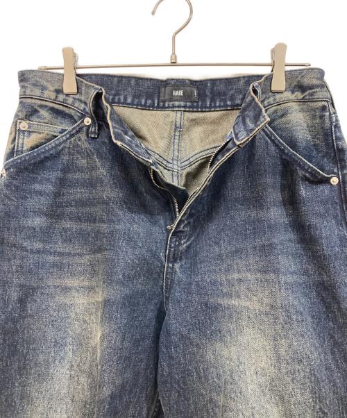 HARE（ハレ）HARE (ハレ) ヴィンテージ加工デニムパンツ インディゴ サイズ:SIZE Lの古着・服飾アイテム