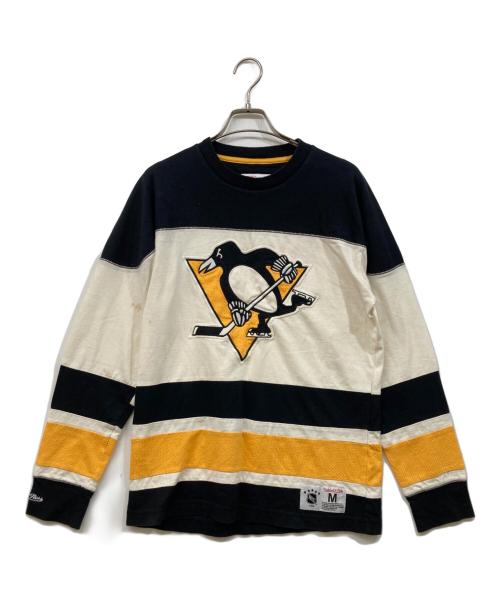 MITCHELL & NESS（ミッチェルアンドネス）MITCHELL & NESS (ミッチェルアンドネス) スウェット ブラック×ホワイト サイズ:SIZE Mの古着・服飾アイテム