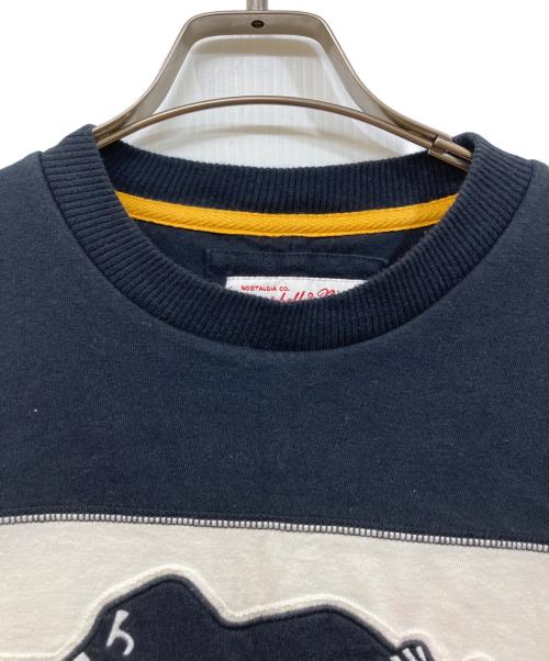 MITCHELL & NESS（ミッチェルアンドネス）MITCHELL & NESS (ミッチェルアンドネス) スウェット ブラック×ホワイト サイズ:SIZE Mの古着・服飾アイテム
