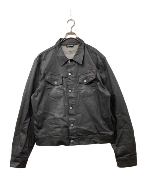 NUDIE JEANS（ヌーディー・ジーンズ）NUDIE JEANS (ヌーディー・ジーンズ) デニムジャケット ブラック サイズ:	SIZE XXLの古着・服飾アイテム