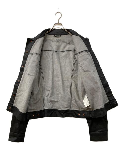 NUDIE JEANS（ヌーディー・ジーンズ）NUDIE JEANS (ヌーディー・ジーンズ) デニムジャケット ブラック サイズ:	SIZE XXLの古着・服飾アイテム