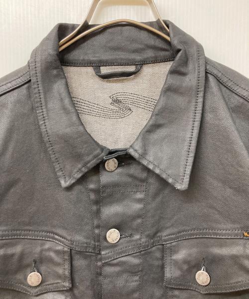 NUDIE JEANS（ヌーディー・ジーンズ）NUDIE JEANS (ヌーディー・ジーンズ) デニムジャケット ブラック サイズ:	SIZE XXLの古着・服飾アイテム