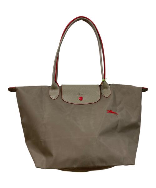 LONGCHAMP（ロンシャン）LONGCHAMP (ロンシャン) ルプリアージュオリジナル ベージュの古着・服飾アイテム