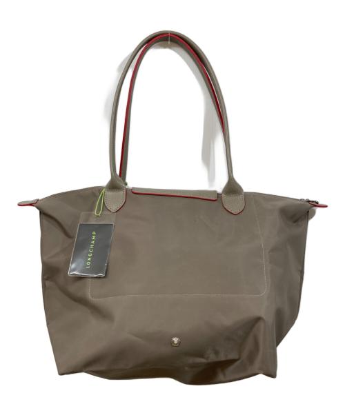 LONGCHAMP（ロンシャン）LONGCHAMP (ロンシャン) ルプリアージュオリジナル ベージュの古着・服飾アイテム