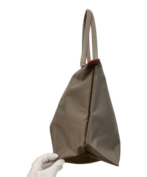 LONGCHAMP（ロンシャン）LONGCHAMP (ロンシャン) ルプリアージュオリジナル ベージュの古着・服飾アイテム