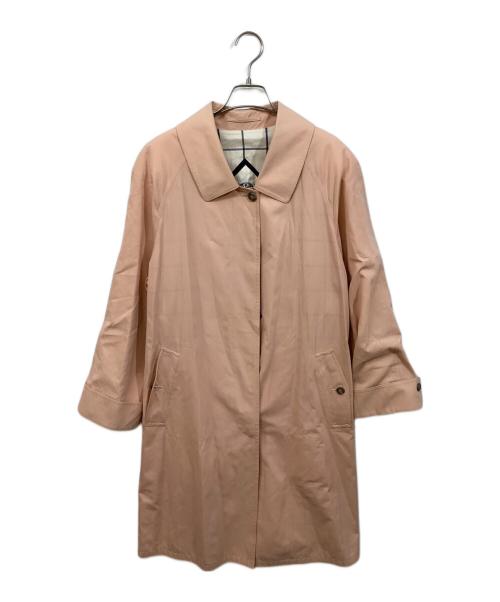 Burberry's（バーバリーズ）Burberry's (バーバリーズ) ステンカラーコート ピンク サイズ:	SIZE 13BRの古着・服飾アイテム
