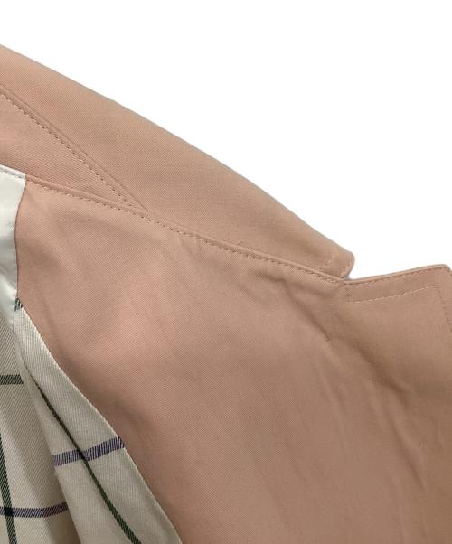Burberry's（バーバリーズ）Burberry's (バーバリーズ) ステンカラーコート ピンク サイズ:	SIZE 13BRの古着・服飾アイテム