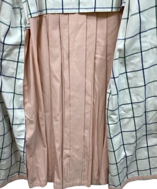 Burberry's（バーバリーズ）Burberry's (バーバリーズ) ステンカラーコート ピンク サイズ:	SIZE 13BRの古着・服飾アイテム