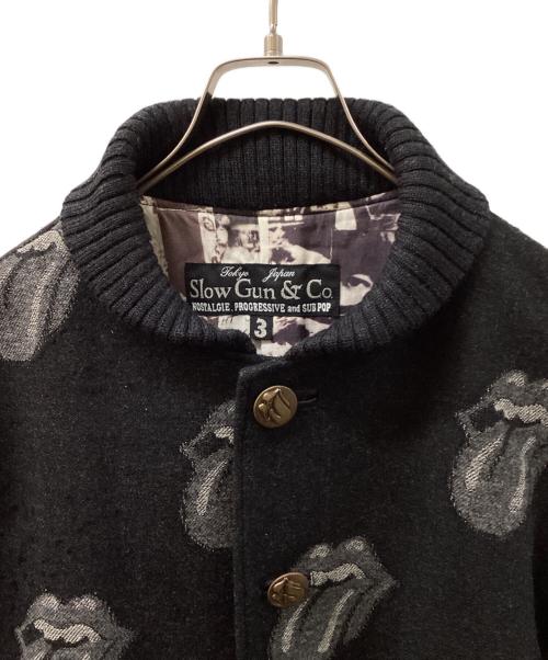 slow gun&co（スロウガン）slow gun&co (スロウガン) スタジャン ブラック サイズ:3の古着・服飾アイテム