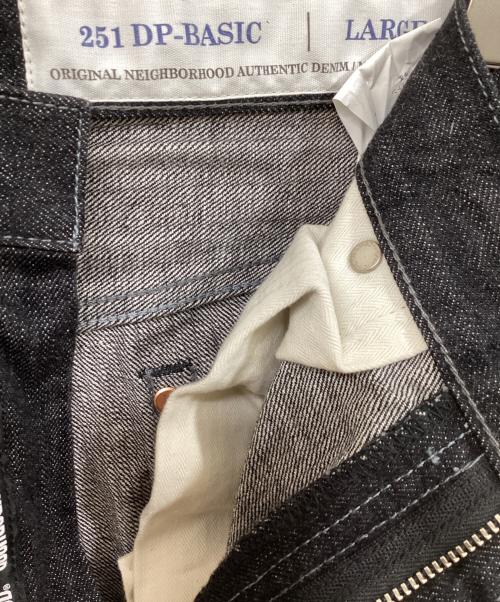NEIGHBORHOOD（ネイバーフッド）NEIGHBORHOOD (ネイバーフッド) RIGID DENIM DP BASIC PANTS ブラック サイズ:SIZE Lの古着・服飾アイテム