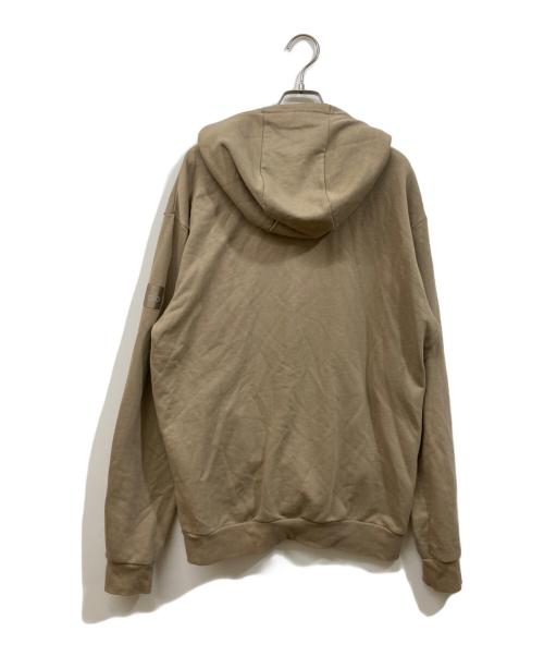 alo yoga（アローヨガ）ALO Yoga (アローヨガ) プルオーバーパーカー ベージュ サイズ:	SIZE Lの古着・服飾アイテム