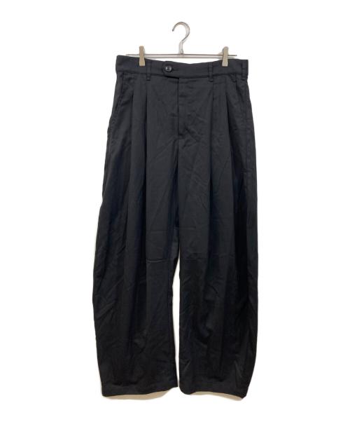 porter james（ポーター・ジェームズ）porter james (ポーター・ジェームズ) ワイドパンツ ブラック サイズ:SIZE XLの古着・服飾アイテム
