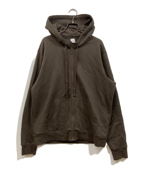 alo yoga（アローヨガ）ALO Yoga (アローヨガ) ジップパーカー カーキ サイズ:SIZE Lの古着・服飾アイテム
