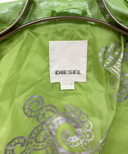 DIESEL（ディーゼル）DIESEL (ディーゼル) トラッカージャケット グリーン サイズ:	SIZE Mの古着・服飾アイテム