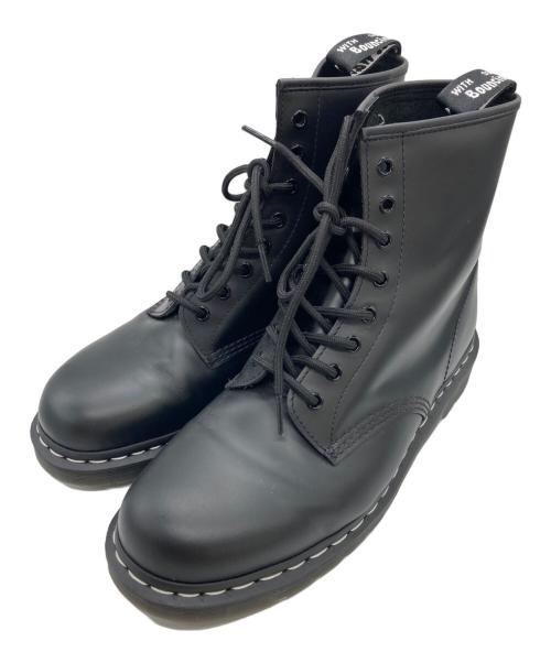 Dr.Martens（ドクターマーチン）Dr.Martens (ドクターマーチン) 1460 ホワイトステッチ 8 ホール ブーツ ブラック サイズ:	SIZE 11の古着・服飾アイテム