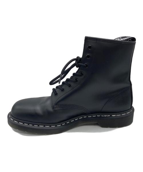 Dr.Martens（ドクターマーチン）Dr.Martens (ドクターマーチン) 1460 ホワイトステッチ 8 ホール ブーツ ブラック サイズ:	SIZE 11の古着・服飾アイテム