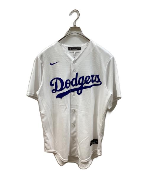 NIKE（ナイキ）NIKE (ナイキ) レプリカユニフォーム/NIKETシャツ ホワイト サイズ:SIZE Mの古着・服飾アイテム