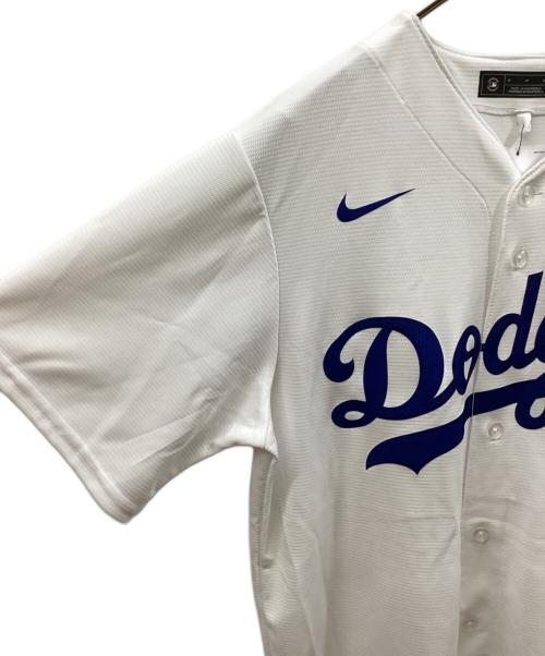 NIKE（ナイキ）NIKE (ナイキ) レプリカユニフォーム/NIKETシャツ ホワイト サイズ:SIZE Mの古着・服飾アイテム