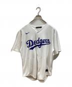 NIKEナイキ）の古着「レプリカユニフォーム/NIKETシャツ」｜ホワイト