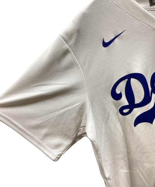 NIKE（ナイキ）NIKE (ナイキ) レプリカユニフォーム/NIKETシャツ ホワイト サイズ:SIZE Lの古着・服飾アイテム