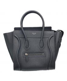 CELINE（セリーヌ）の古着「ラゲージ マイクロ ショッパー」｜ブラック