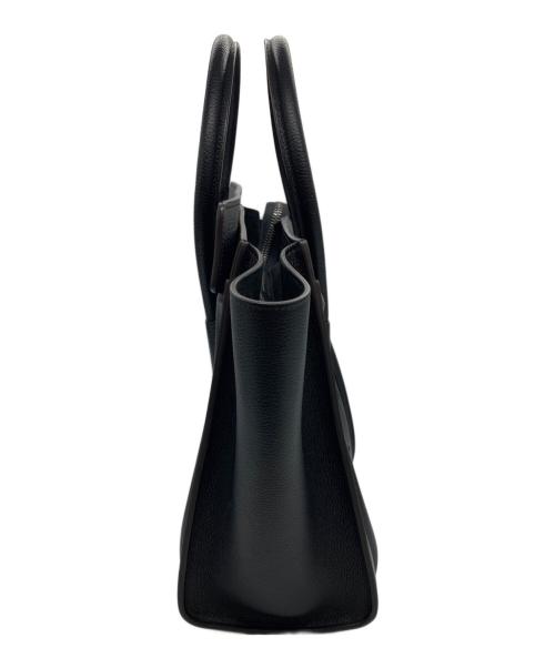 CELINE（セリーヌ）CELINE (セリーヌ) ラゲージ マイクロ ショッパー ブラックの古着・服飾アイテム