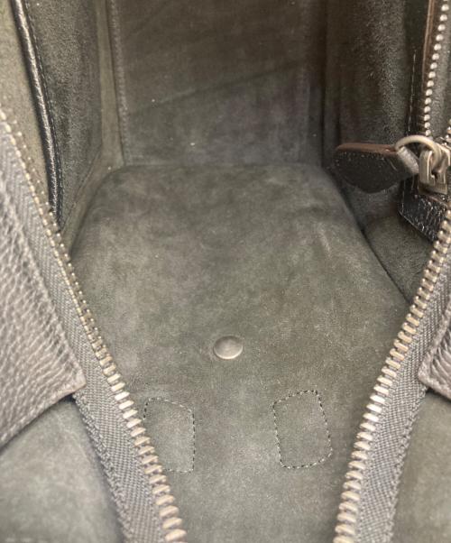 CELINE（セリーヌ）CELINE (セリーヌ) ラゲージ マイクロ ショッパー ブラックの古着・服飾アイテム