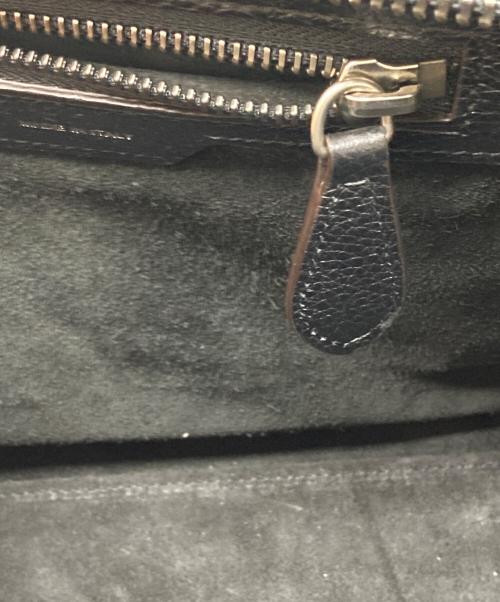 CELINE（セリーヌ）CELINE (セリーヌ) ラゲージ マイクロ ショッパー ブラックの古着・服飾アイテム
