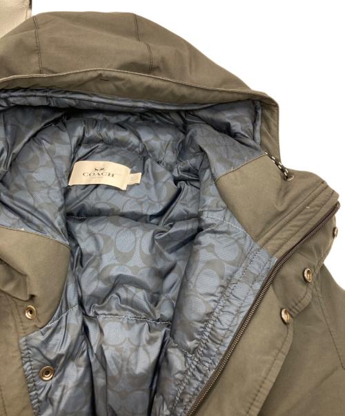 COACH（コーチ）COACH (コーチ) ダウンジャケット ブラック サイズ:SIZE Mの古着・服飾アイテム