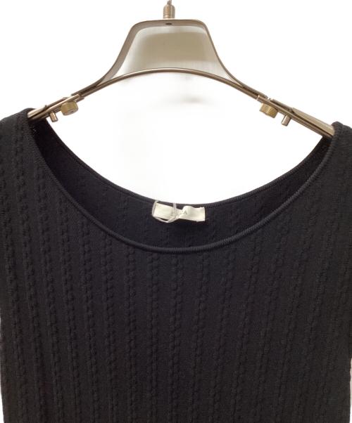 EPOCA（エポカ）EPOCA (エポカ) ニットワンピース/EPOCAワンピース ブラック サイズ:38の古着・服飾アイテム