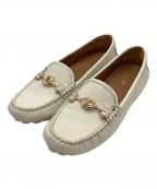 COACHコーチ）の古着「ARLENE ITL PEB GRAIN LTHR/COACH靴」｜ブラウン