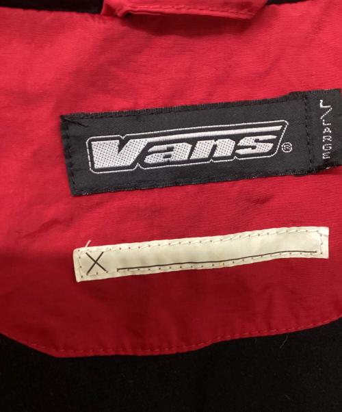 VANS（ヴァンズ）VANS (ヴァンズ) 古着ナイロンジャケット レッド サイズ:	SIZE Lの古着・服飾アイテム