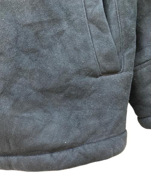 CHAPS RALPH LAUREN（チャップス ラルフローレン）CHAPS RALPH LAUREN (チャップス ラルフローレン) フェイクムートンジャケット ブラック サイズ:	SIZE XXLの古着・服飾アイテム