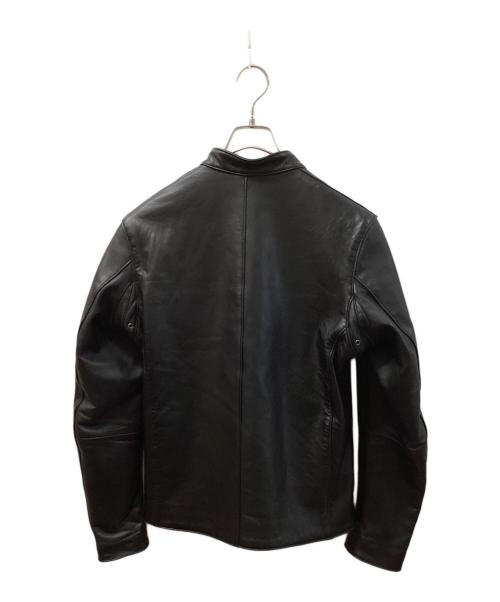 green label relaxing（グリーンレーベルリラクシング）green label relaxing (グリーンレーベルリラクシング) ST UKシープスキン シングルライダース ジャケット ブラック サイズ:SIZE Mの古着・服飾アイテム