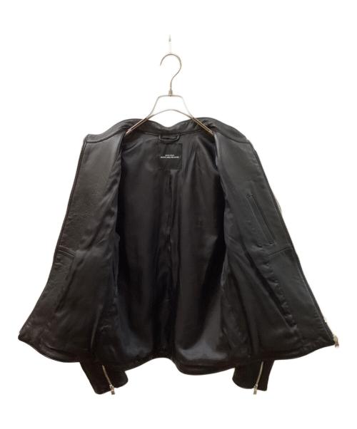 green label relaxing（グリーンレーベルリラクシング）green label relaxing (グリーンレーベルリラクシング) ST UKシープスキン シングルライダース ジャケット ブラック サイズ:SIZE Mの古着・服飾アイテム