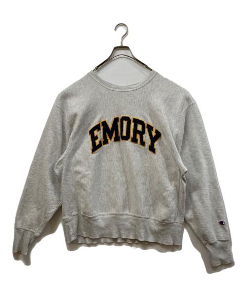 Champion REVERSE WEAVE（チャンピオン リバース ウィーブ）Champion REVERSE WEAVE (チャンピオン リバース ウィーブ) ロゴスウェット グレー サイズ:SIZE Lの古着・服飾アイテム