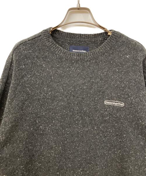 thisisneverthat（ディスイズネバーザット）thisisneverthat (ディスイズネバーザット) Neff Sweater グレー サイズ:SIZE Mの古着・服飾アイテム